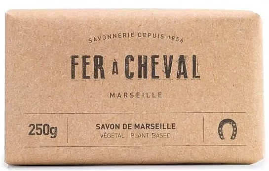 Naturalne mydło roślinne z Marsylii - Fer A Cheval Pure Olive Marseille Soap Bar — Zdjęcie N2