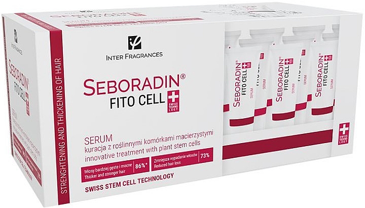 Serum wzmacniające do włosów z komórkami macierzystymi - Seboradin FitoCell Serum — Zdjęcie N2