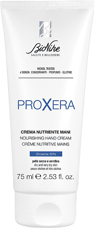 Odżywczy krem ​​do rąk - BioNike Proxera Nourishing Hand Cream — Zdjęcie N1