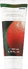 Kup Wygładzające mleczko do ciała Grejpfrut - Korres Grapefruit Sunrise Body Smoothing Milk