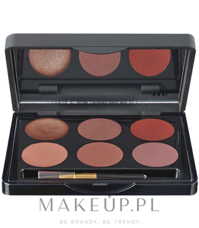 Paletka szminek do ust (6 kolorów) - Make-Up Studio Lipcolour Box — Zdjęcie Nude