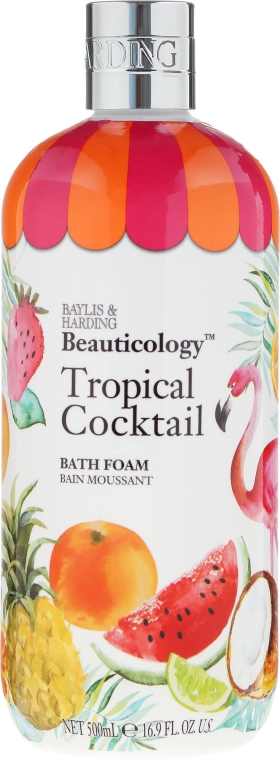 Płyn do kąpieli - Baylis & Harding Beauticology Tropical Cocktail Bath Foam — фото N1