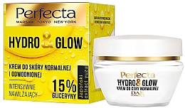 Intensywnie nawilżający krem do skóry normalnej i odwodnionej - Perfecta Hydro & Glow Cream — Zdjęcie N1