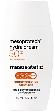 Kup Nawilżający krem ​​​​przeciwsłoneczny do twarzy SPF 50+ - Mesoestetic Mesoprotech Hydra Cream SPF 50+