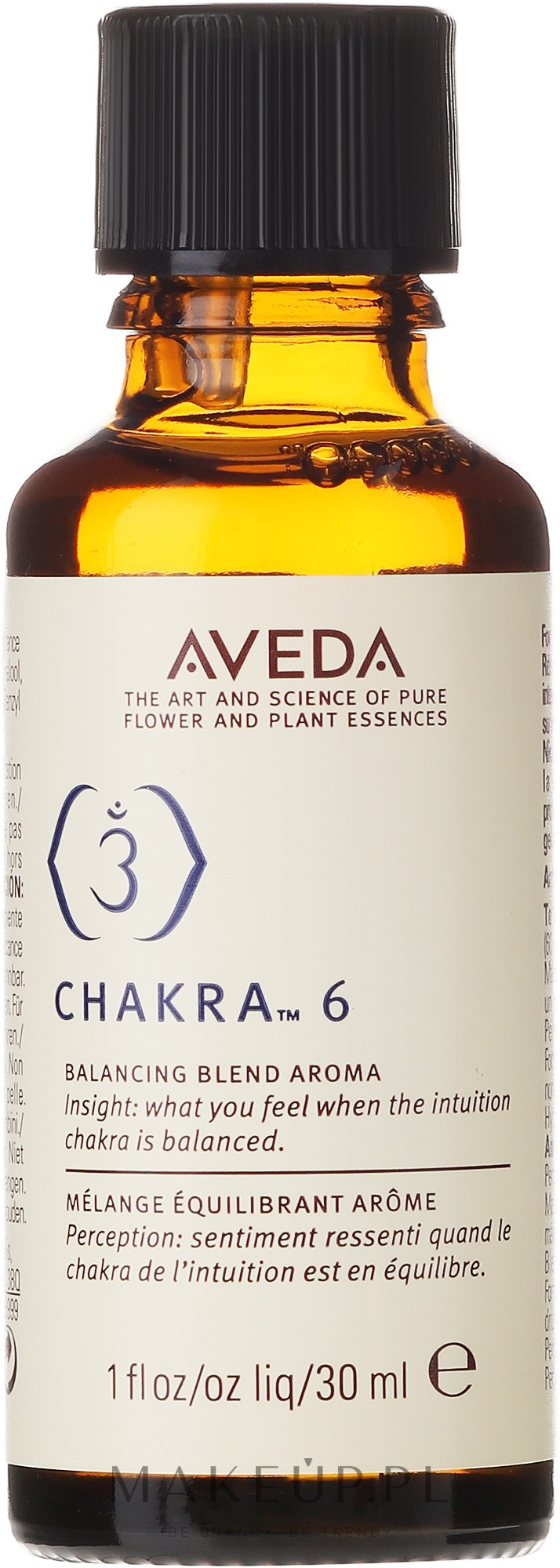 Balansująca mgiełka do ciała Chakra 6 - Aveda Chakra Balancing Body Mist Intention 6 — Zdjęcie 30 ml