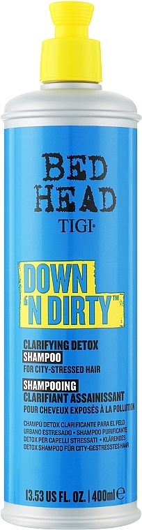 Detoksykujący szampon do włosów - Tigi Bed Head Down 'N Dirty Shampoo