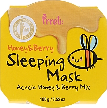 Kup Odżywcza maska z miodem akacjowym i owocami leśnymi na noc - Prreti Honey & Berry Sleeping Mask