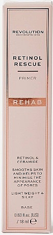 Wygładzający podkład do twarzy - Makeup Revolution Rehab Retinol Rescue Primer — Zdjęcie N3