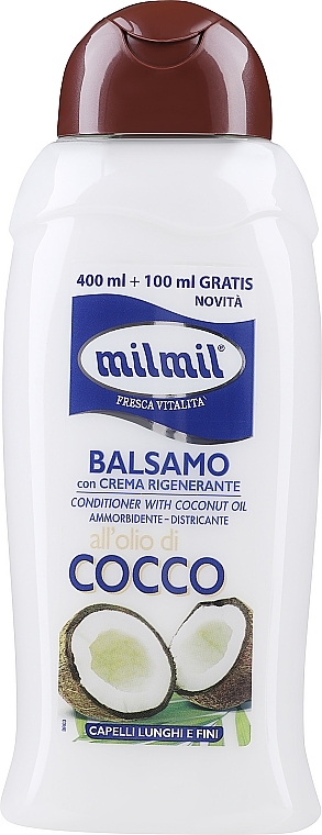 Odżywka do włosów Kokos - Mil Mil Cocco Regenerating Hair Balm — Zdjęcie N1