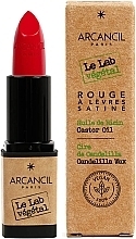 Kup Pomadka do ust - Arcancil Paris Le Lab Vegetal Satin Lipstick