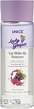 Dwufazowy płyn do demakijażu oczu z ekstraktem z pestek winogron - Unice — Zdjęcie N1