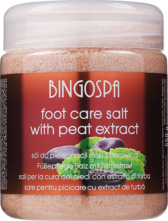 Sól do stóp z borowiną - BingoSpa Sea Salt