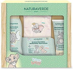 Kup Zestaw - Naturaverde Disney Baby (sh/gel/200ml + wet/wipes/20psc + cr/100ml + accessories/1pcs)