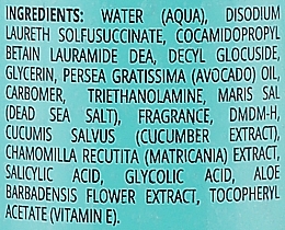 Żel myjący do problematycznej skóry twarzy - Famirel Facial Wash For Problematic Skin With Dead Sea Minerals — Zdjęcie N3