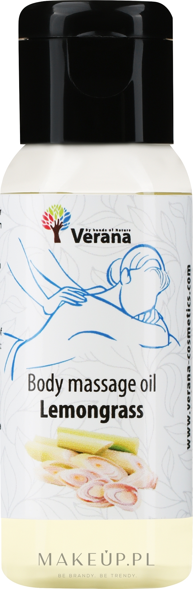 Olejek do masażu ciała Lemongrass - Verana Body Massage Oil  — Zdjęcie 30 ml