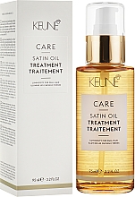 Olejek do włosów Silk Care - Keune Care Satin Oil Treatment — Zdjęcie N2