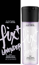 Lawendowa mgiełka do twarzy utrwalająca makijaż - MAC Prep + Prime Fix Plus Spray — Zdjęcie N2