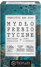 Mydło prebiotyczne i hipoalergiczne z olejem z awokado - Barwa Prebiotic Bar Soap Premium — Zdjęcie N1