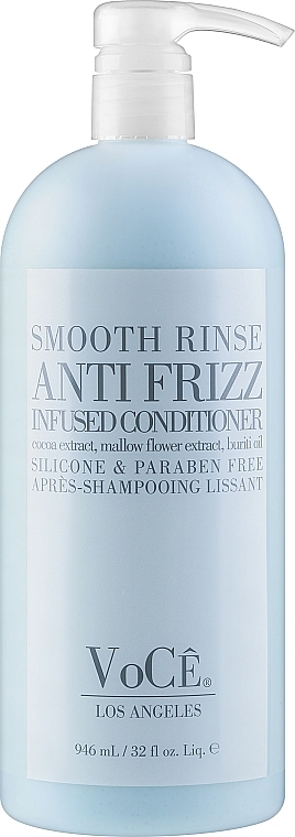 Odżywka do włosów - VoCê Haircare Smooth Rinse Anti Frizz Infused Conditioner — Zdjęcie N3