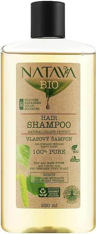Szampon do włosów Brzoza - Natava — Zdjęcie N2
