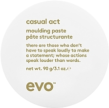 Pasta do modelowania włosów - Evo Caseal Act Moulding Paste — Zdjęcie N1