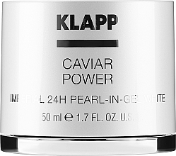 Krem do twarzy - Klapp Caviar Power Imperial 24H Pearl-in-Gel White — Zdjęcie N1
