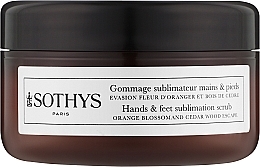 Kup Peeling do rąk i stóp Pomarańcza i drzewo cedrowe - Sothys Hands & Feet Sublimation Scrub Orange Blossom And Cedar Wood Escape