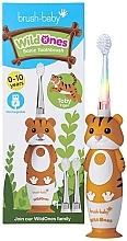 Kup Elektryczna szczoteczka do zębów - Brush-Baby WildOnes Tiger Kids Electric Rechargeable Toothbrush
