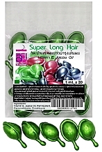 Kapsułki na porost i wzmocnienie włosów, zielone - A-Trainer Super Long Hair — Zdjęcie N2