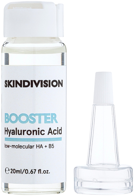 Serum-booster do twarzy z kwasem hialuronowym - SkinDivision Hyaluronic Acid Booster — Zdjęcie N1