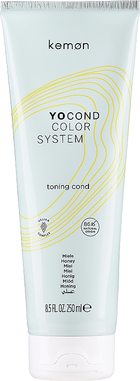 Tonująca odżywka do włosów Miód - Kemon Yo Cond Color System — Zdjęcie N3