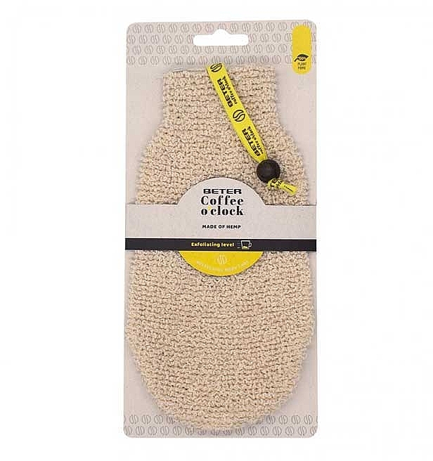 Myjka-rękawiczka - Beter Coffee O'clock Exfoliating Hemp Glove  — Zdjęcie N3