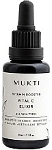 Witaminowy booster do twarzy Vital C - Mukti Organics Vitamin Booster Elixir — Zdjęcie N1