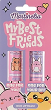 Kup Zestaw balsamów do ust - Martinelia My Best Friends (lip/balm/2pc)