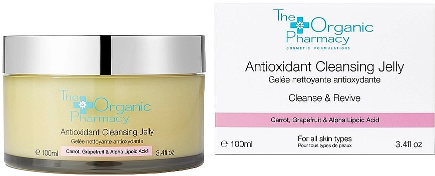 Galaretka do oczyszczania twarzy - The Organic Pharmacy Antioxidant Cleansing Jelly — Zdjęcie N1