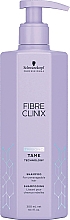 Wygładzający szampon do włosów - Schwarzkopf Professional Fibre Clinix Tame Shampoo — Zdjęcie N1