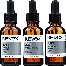 PRZECENA!  Zestaw - Revox Just Oil Control Skincare Routine (f/serum/3x30ml) * — Zdjęcie N2
