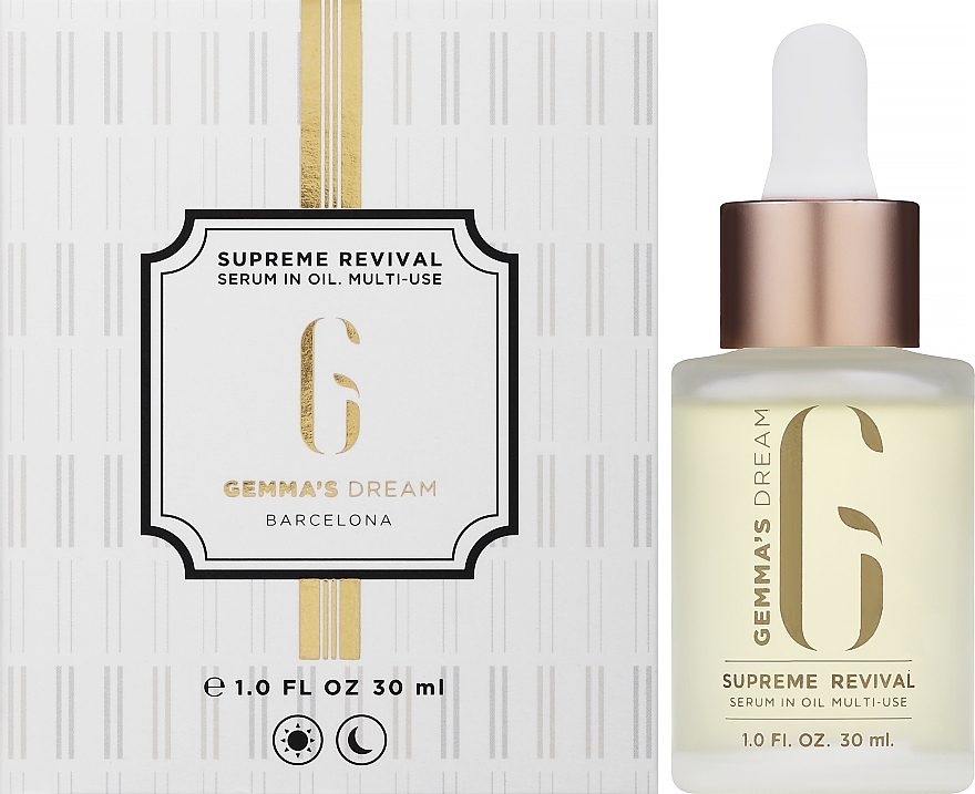 Rewitalizujące serum wielofunkcyjne do ciała - Gemma's Dream Supreme Revival Serum In Oil. Multi-Use  — Zdjęcie N2