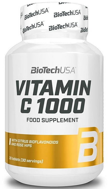 Suplement diety Witamina C, 1000 mg - BiotechUSA Vitamin C  — Zdjęcie N1