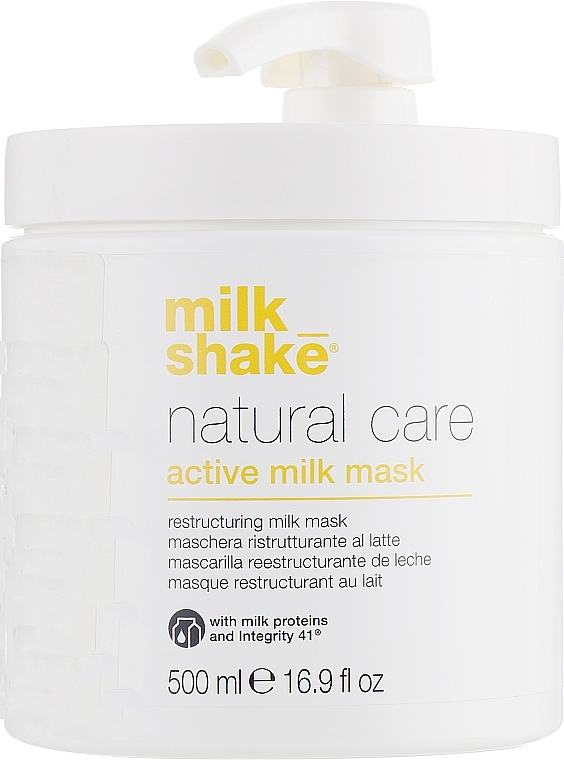 Aktywna maska mleczna do włosów - Milk Shake Natural Care Milk Mask — Zdjęcie N3