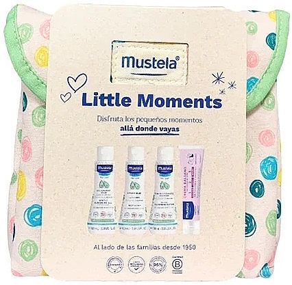 Zestaw, 5 produktów - Mustela Bebe Little Moments Neceser Lunares Set — Zdjęcie N2