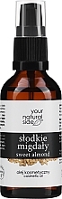 Olej ze słodkich migdałów, z dozownikiem - Your Natural Side Oil — Zdjęcie N1