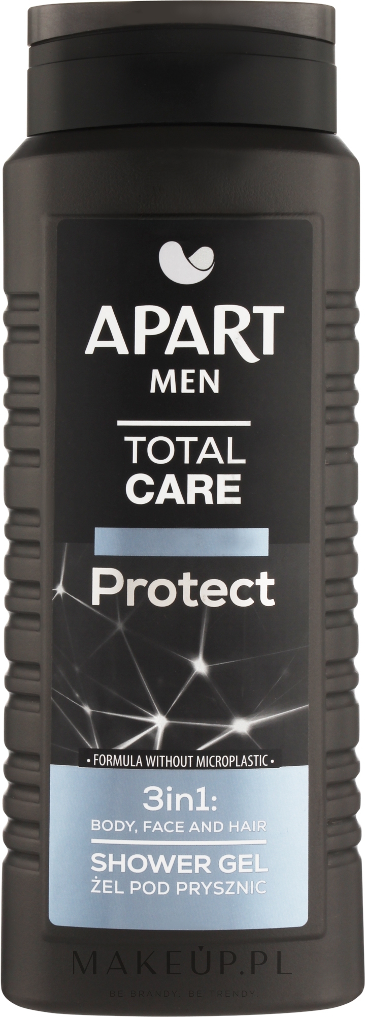 Żel pod prysznic 3 w 1, dla mężczyzn - Apart Men Total Care Protect 3in1 Shower Gel — Zdjęcie 500 ml