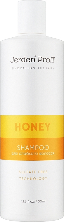 Szampon do włosów z miodem bez siarczanów z mleczkiem pszczelim - Jerden Proff Honey — Zdjęcie N3