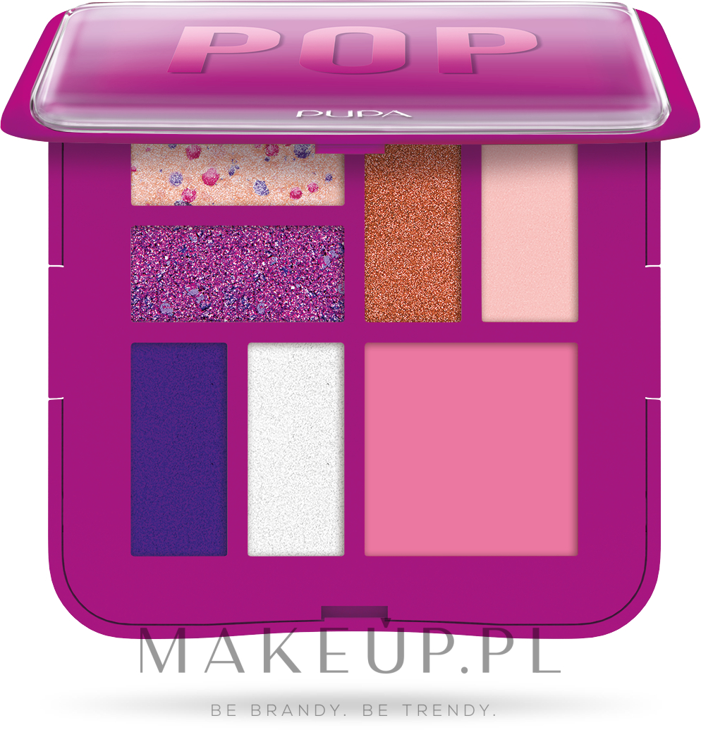 Paleta do makijażu twarzy - Pupa Palette S — Zdjęcie 006 - Fuchsia