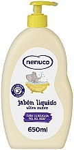 Kup Ultra delikatne mydło w płynie - Nenuco Liquid Soap Ultra Soft (z dozownikiem)