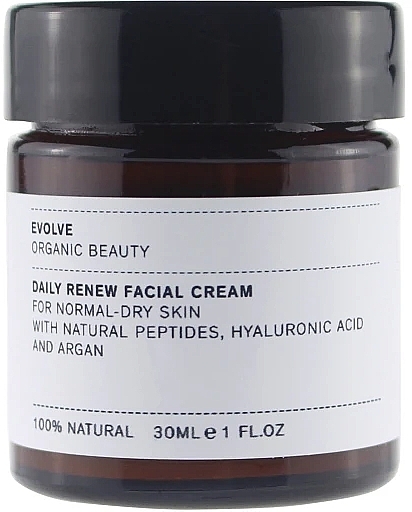 Krem do twarzy - Evolve Organic Beauty Daily Renew Facial Cream — Zdjęcie N1