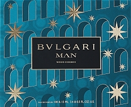 Bvlgari Man Wood Essence - Zestaw (edp/100ml + edp/15ml) — Zdjęcie N1