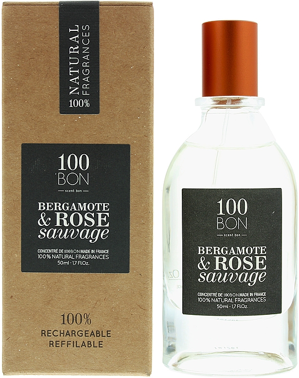 100BON Bergamote & Rose Sauvage Concentre - Woda perfumowana — Zdjęcie N1