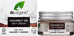 Krem do twarzy na dzień Olej kokosowy - Dr Organic Bioactive Skincare Virgin Coconut Oil Day Cream — Zdjęcie N2